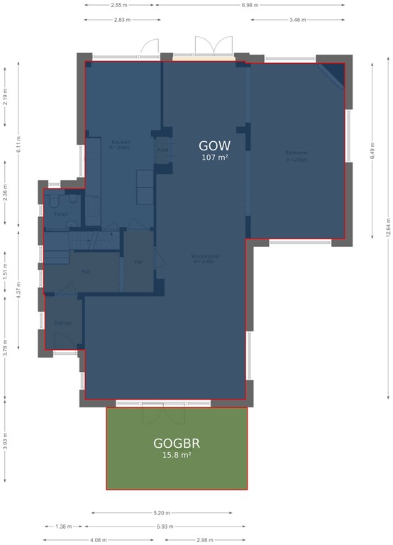 mediumsize floorplan
